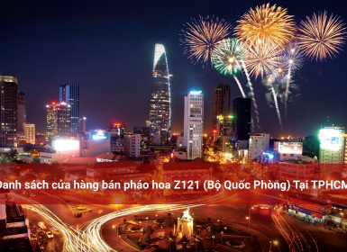 Danh sách cửa hàng bán pháo hoa bộ quốc phòng tại TPHCM năm 2025