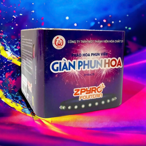 Giàn phun hoa D16x25 (Tem mới 2024)