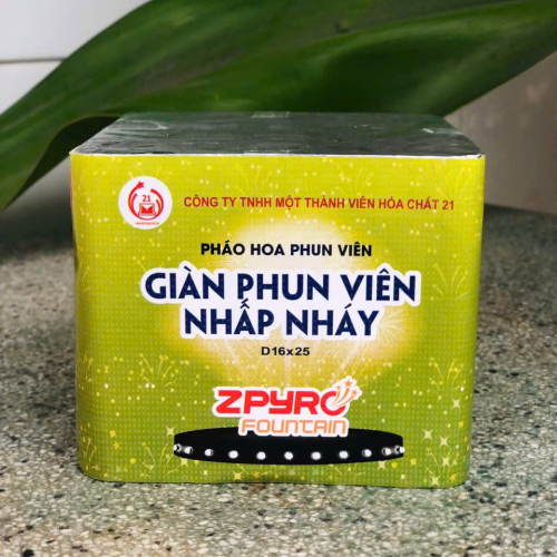 Giàn phun viên nhấp nháy D16x25 (Tem mới 2024)