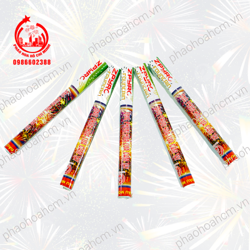  Ống phun hoa lửa cầm tay